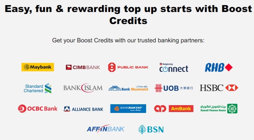 boost reload banking min