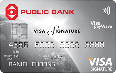 pb visa signature