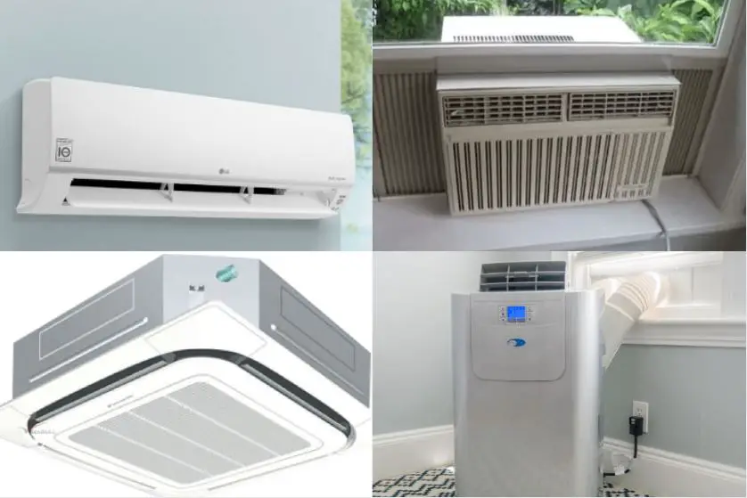 different types of air cond available in Malaysia