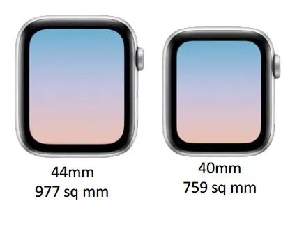 apple watch series 5 size