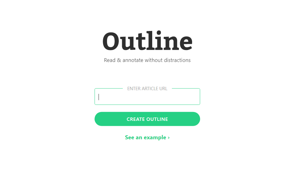 Outline. Paywall example. Аутлайн.