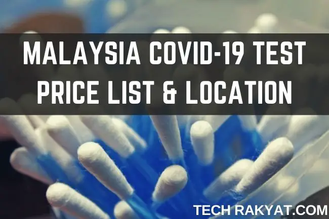 covid test price list feature image