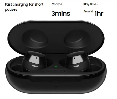 Galaxy Buds Plus fast charging