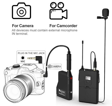 FIFINE K037B plug-in mic jack DSLR camera external microphone