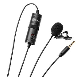 Boya BY-M1 Best Budget Lavalier Microphone (Wired)