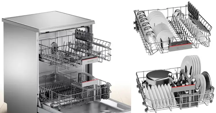 Bosch Series 4 SMS46GI01P capacity of 12 place settings