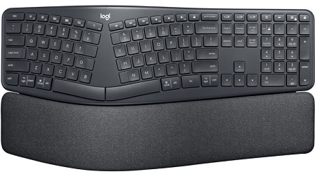 Logitech Ergo K860 Wireless Split Keyboard Best Ergonomic Wireless Keyboard