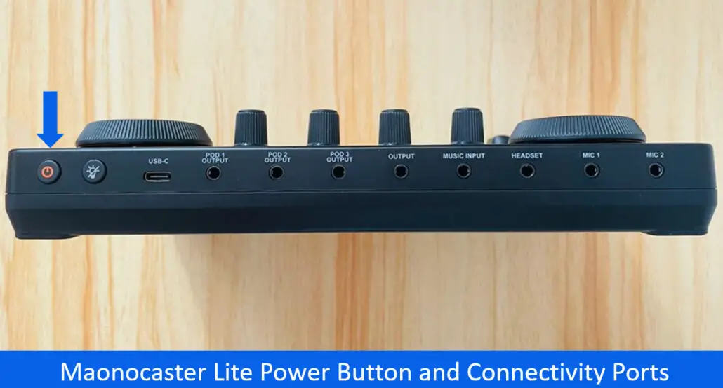 Maonocaster Lite ports