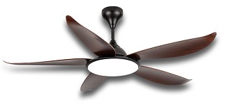 Strong DC Ceiling Fan with Light