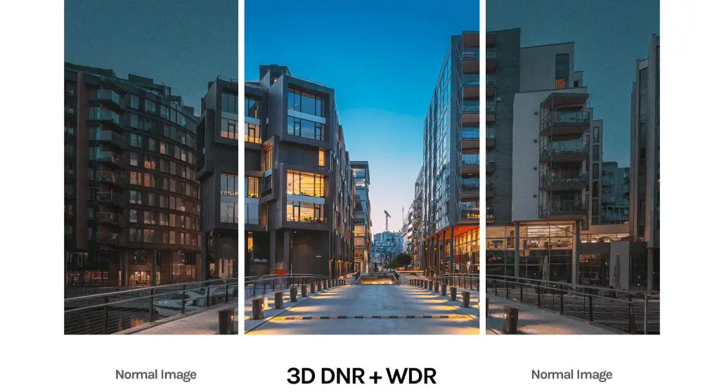 70mai A500S uses 3D DNR + WDR