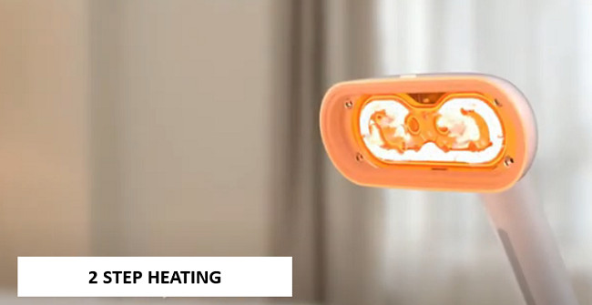 Xiaomi Mijia Garment Steamer adopts 2 step heating technology
