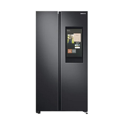 SAMSUNG 660L SIDE BY SIDE INVERTER family hub FRIDGE RS62T5F01B4